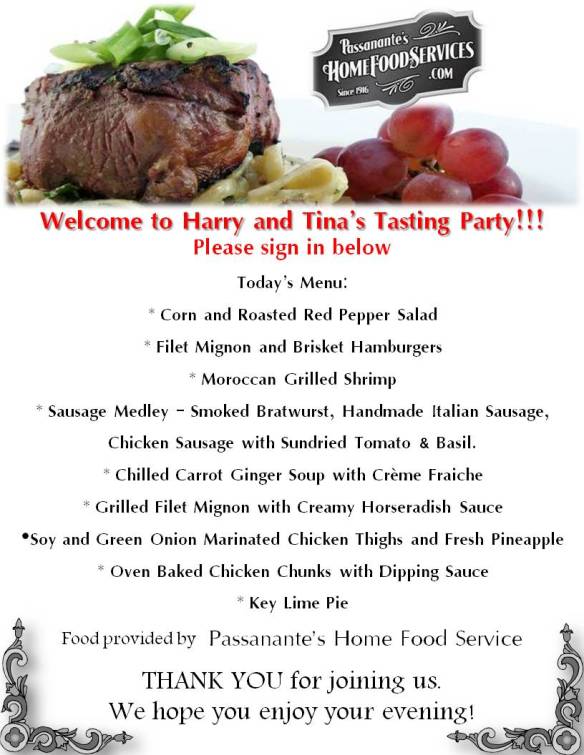 Passanante's Tasting Party