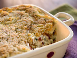 Bacon N Bleu Potato Casserole