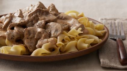 Beef Stroganoff